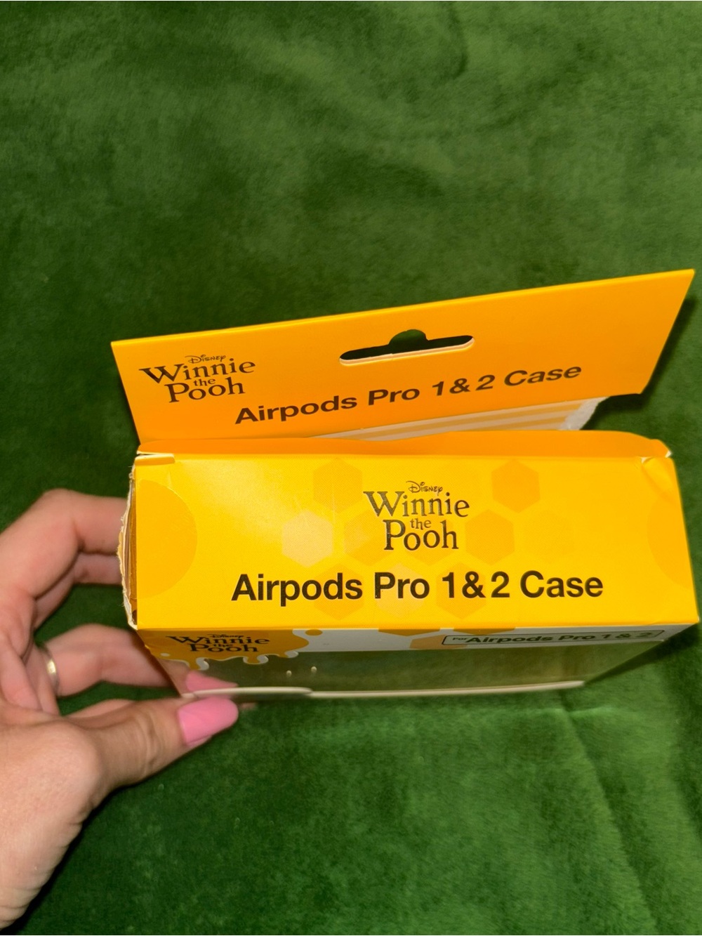 Disney Winnie the Pooh AirPods Pro Case - Yellow & Pink - Picture 2 of 7